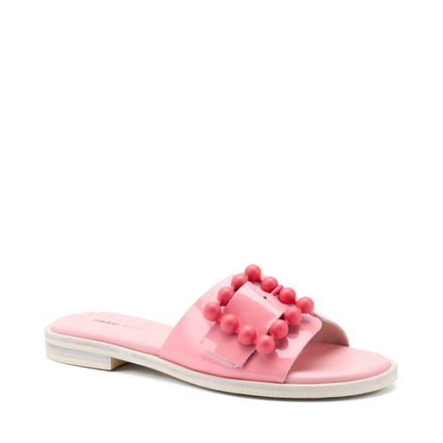 Pantolette aus Lackleder - Frau Shoes | Official Online Shop