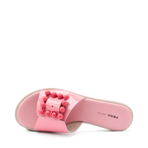 Pantolette aus Lackleder - Frau Shoes | Official Online Shop