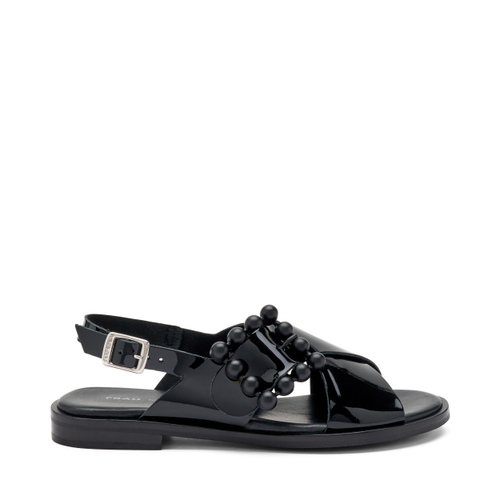 Sandale aus Lackleder - Frau Shoes | Official Online Shop