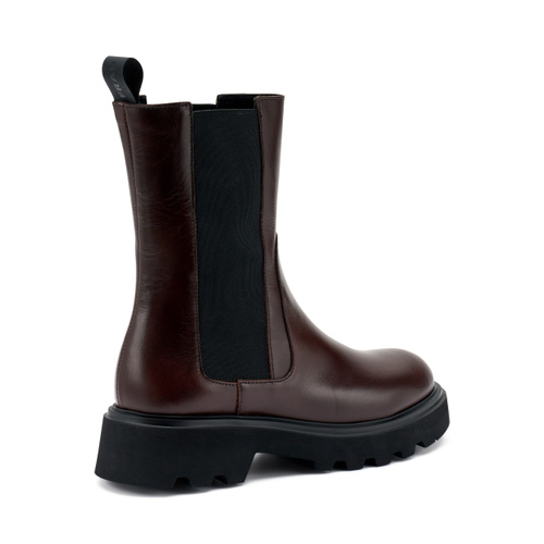 High Chelsea boots with lug sole - Frau Shoes | Official Online Shop
