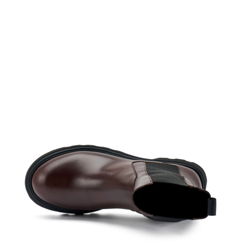 High Chelsea boots with lug sole - Frau Shoes | Official Online Shop
