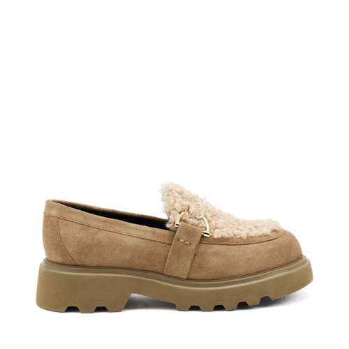 Loafers with teddy inserts - Frau Shoes | Official Online Shop