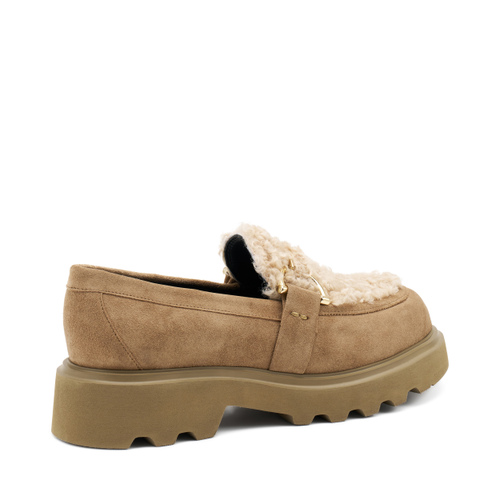 Loafers with teddy inserts - Frau Shoes | Official Online Shop