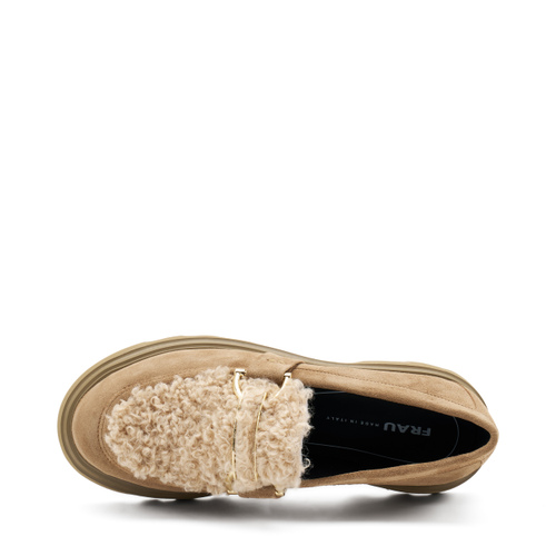 Loafers with teddy inserts - Frau Shoes | Official Online Shop