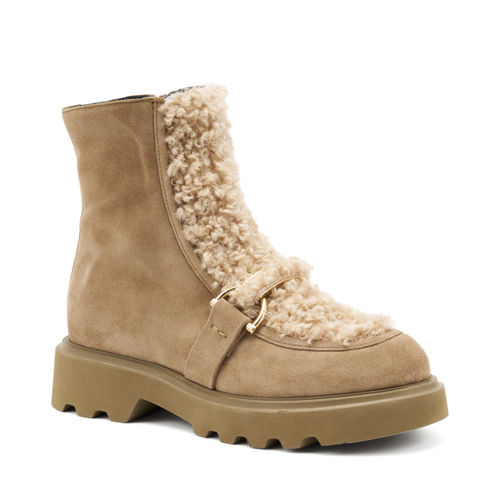 Stivaletto con inserti teddy - Frau Shoes | Official Online Shop