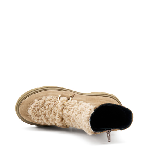 Stivaletto con inserti teddy - Frau Shoes | Official Online Shop