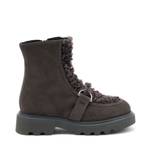 Stivaletto con inserti teddy - Frau Shoes | Official Online Shop