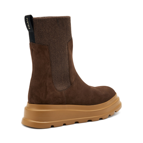 Beatles aus Veloursleder mit Plateausohle - Frau Shoes | Official Online Shop