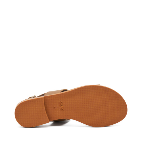 Sandalo a due fasce in pelle a taglio vivo - Frau Shoes | Official Online Shop