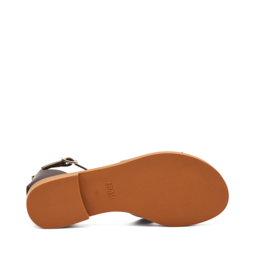 Minimalistische Sandale aus Leder - Frau Shoes | Official Online Shop