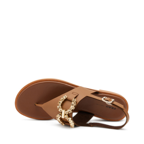 Sandalo infradito con accessorio gioiello - Frau Shoes | Official Online Shop