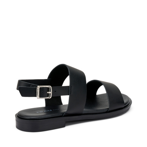 Double-strap sandals in raw-cut leather - Frau Shoes | Official Online Shop