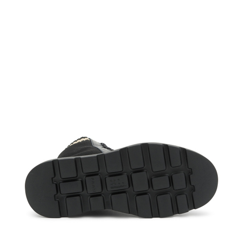 Anfibio in pelle con inserti in tessuto - Frau Shoes | Official Online Shop