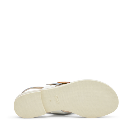 Sandalo infradito in pelle con fibbia turtle - Frau Shoes | Official Online Shop