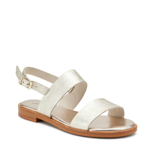 Sandalo in pelle laminata a due fasce - Frau Shoes | Official Online Shop