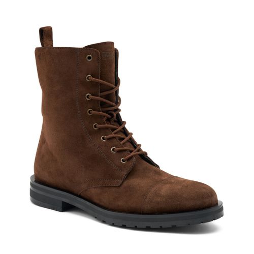 Suede combat boots - Frau Shoes | Official Online Shop