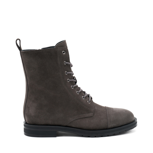 Suede combat boots - Frau Shoes | Official Online Shop