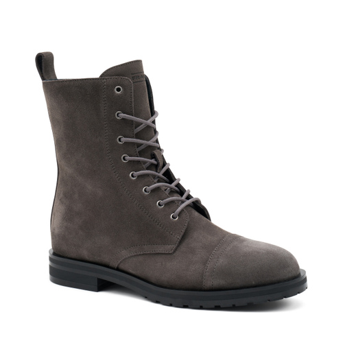 Suede combat boots - Frau Shoes | Official Online Shop