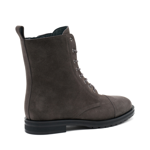 Suede combat boots - Frau Shoes | Official Online Shop