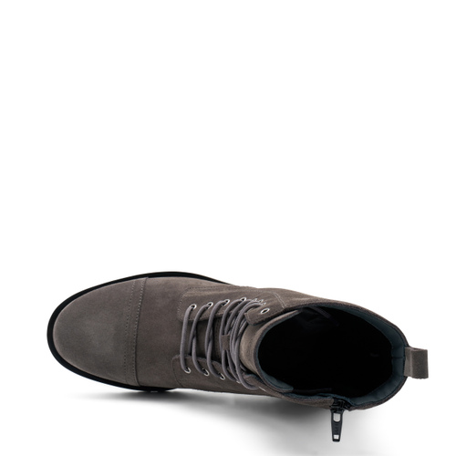 Suede combat boots - Frau Shoes | Official Online Shop