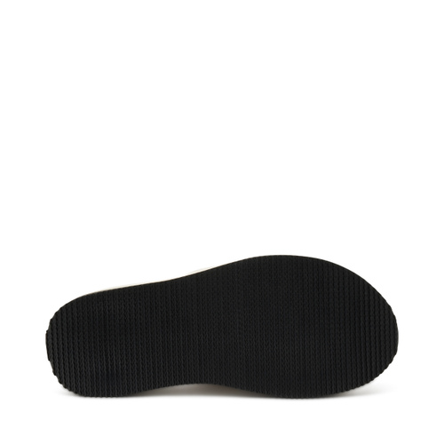 Soft leather flatform sliders - Frau Shoes | Official Online Shop