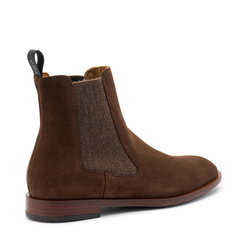 Elegant suede Chelsea boots Col. Brown Frau