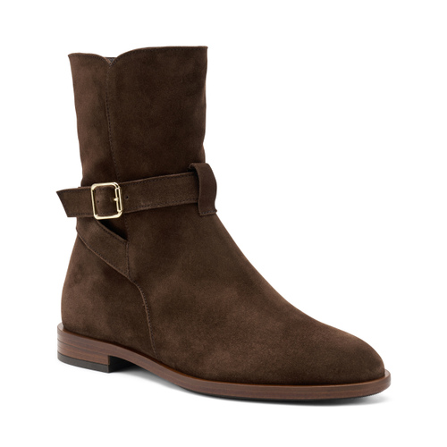 Stiefelette aus Veloursleder - Frau Shoes | Official Online Shop