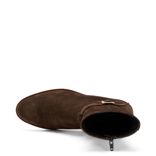 Stiefelette aus Veloursleder - Frau Shoes | Official Online Shop