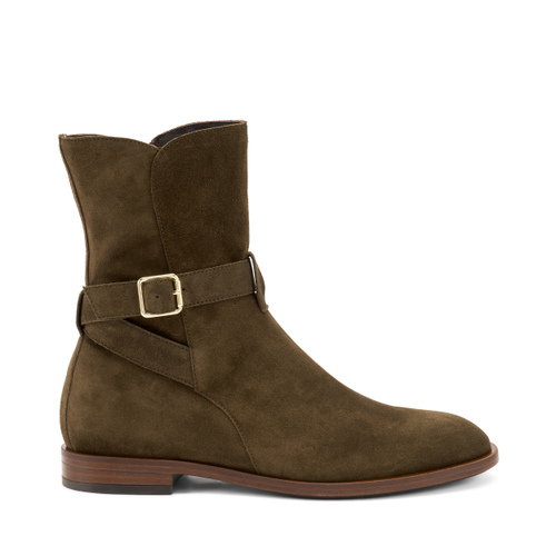 Suede ankle boots Col. Green Frau