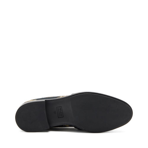 Mokassin aus Jacquard-Gewebe - Frau Shoes | Official Online Shop