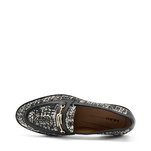 Eleganter Mokassin aus Tweed - Frau Shoes | Official Online Shop