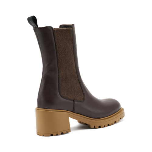 Hohe Beatles mit Farbblock-Absatz - Frau Shoes | Official Online Shop