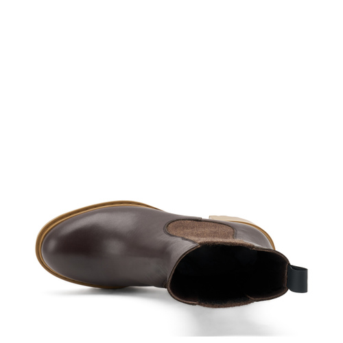 Hohe Beatles mit Farbblock-Absatz - Frau Shoes | Official Online Shop