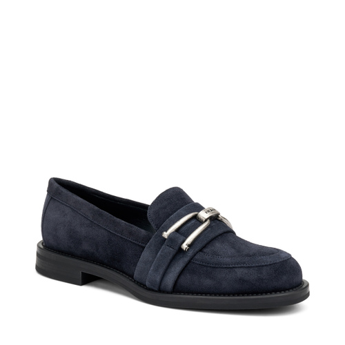 Suede loafers with clasp detail - Frau Shoes | Official Online Shop