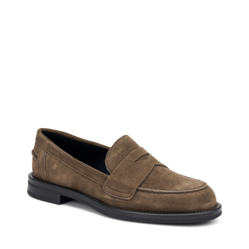 Mocassini in pelle scamosciata con traversina - Frau Shoes | Official Online Shop