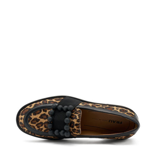 Mokassin mit Animal-Muster - Frau Shoes | Official Online Shop