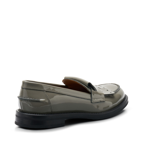 Patent leather loafers with fringing - Frau Shoes | Official Online Shop