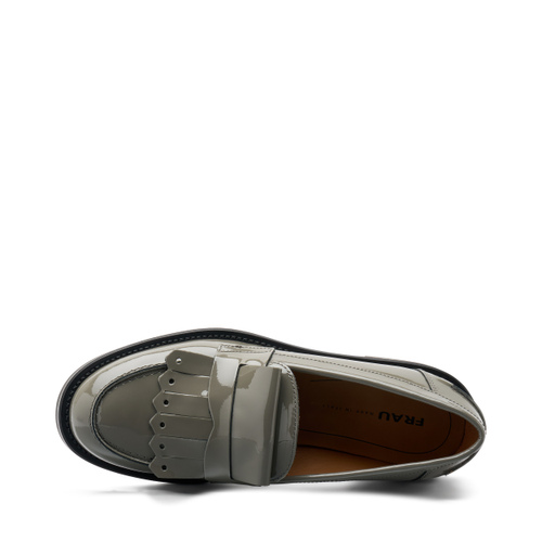 Patent leather loafers with fringing - Frau Shoes | Official Online Shop