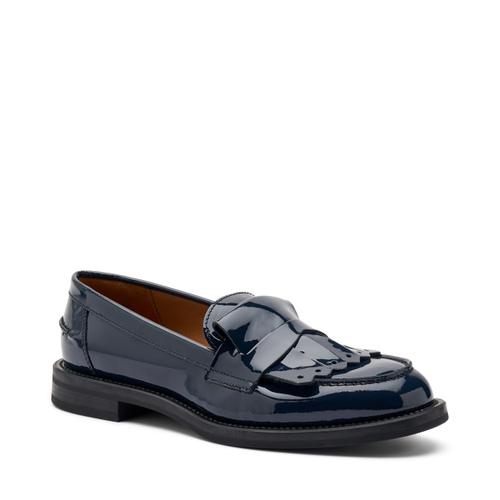 Patent leather loafers with fringing - Frau Shoes | Official Online Shop