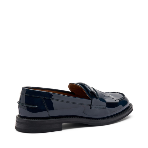 Patent leather loafers with fringing - Frau Shoes | Official Online Shop