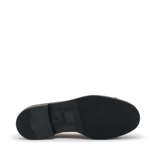 Patent leather loafers with padlock - Frau Shoes | Official Online Shop