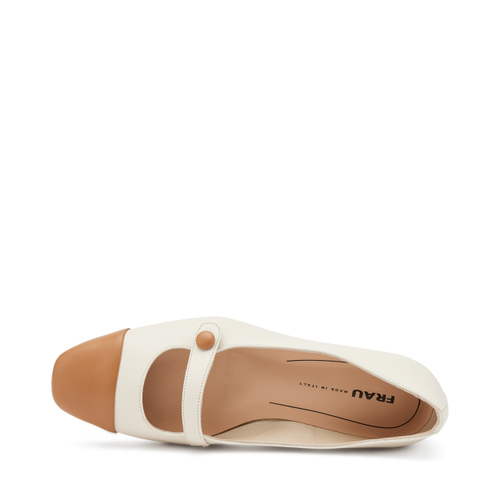 Ballerina Bebè in pelle bicolore - Frau Shoes | Official Online Shop