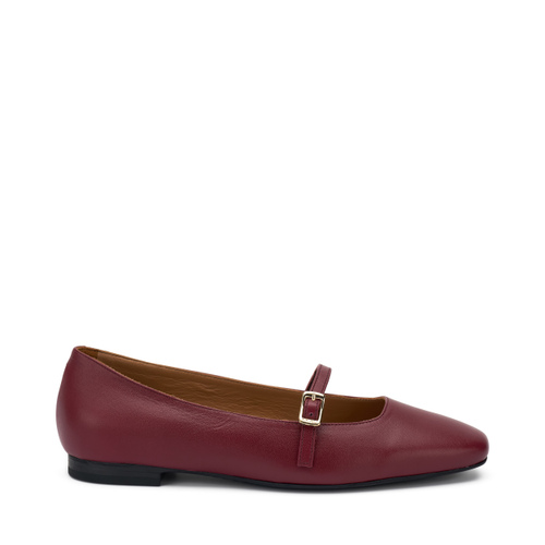 Leather Mary Jane ballet flats - Frau Shoes | Official Online Shop