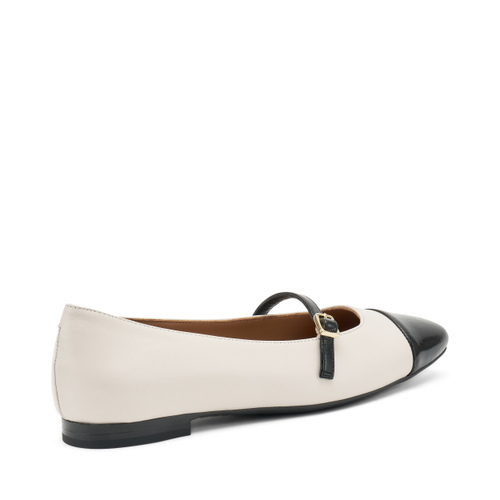 Two-tone Mary Jane ballet flats - Frau Shoes | Official Online Shop