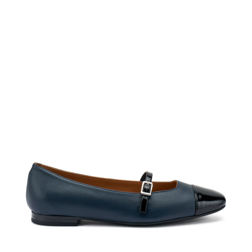 Two-tone Mary Jane ballet flats - Frau Shoes | Official Online Shop