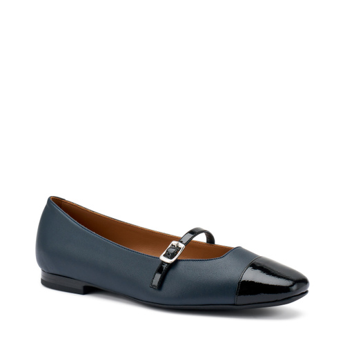 Two-tone Mary Jane ballet flats - Frau Shoes | Official Online Shop