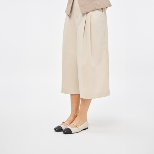 Mary-Jane-Ballerinas aus zweifarbigem Leder - Frau Shoes | Official Online Shop