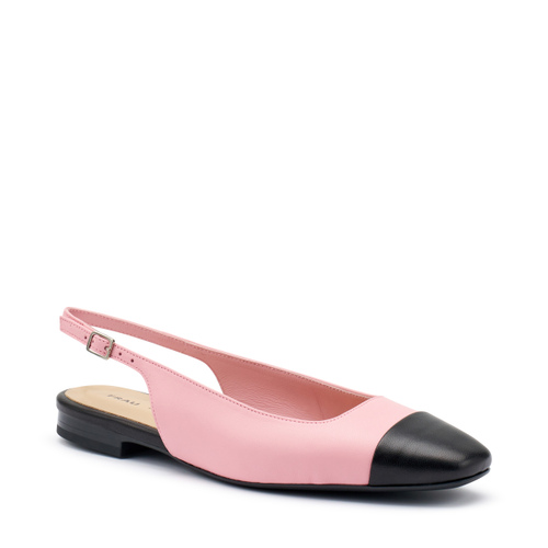 Slingback mit kontrastierender Zehenkappe - Frau Shoes | Official Online Shop