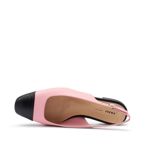 Slingback mit kontrastierender Zehenkappe - Frau Shoes | Official Online Shop