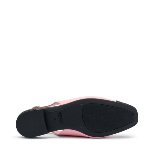 Slingback mit kontrastierender Zehenkappe - Frau Shoes | Official Online Shop